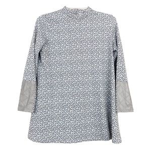 Tyler Boe Crissy Capelet circle geo tunic Sz M